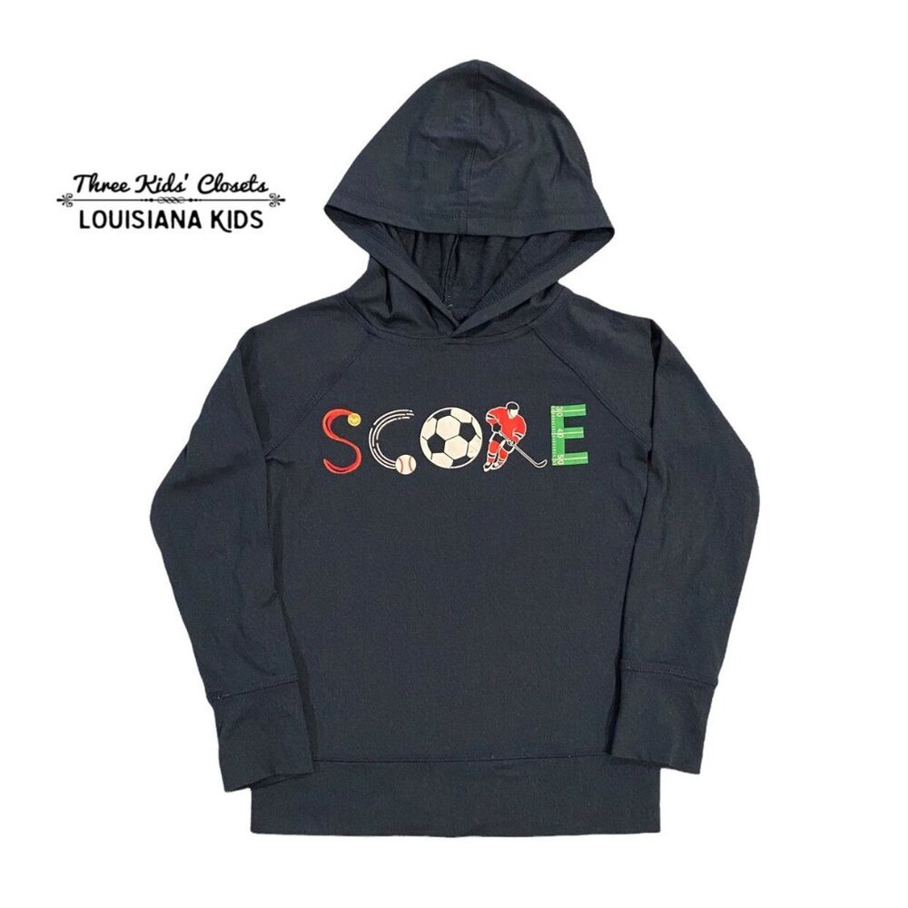 Rumi + Ryder XXS (2T-3T) Navy Blue Sports Hoodie Shirt
